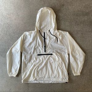 Vintage white GAP windbreaker // small